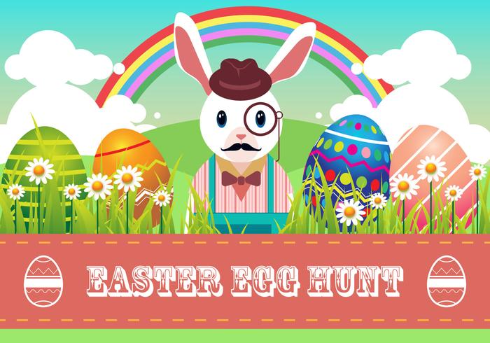 Download Easter Egg Hunt Vector - Download Free Vectors, Clipart Graphics & Vector Art