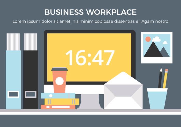 Free Business Workplace Vector Elements Free Business Workplace Vector Elements