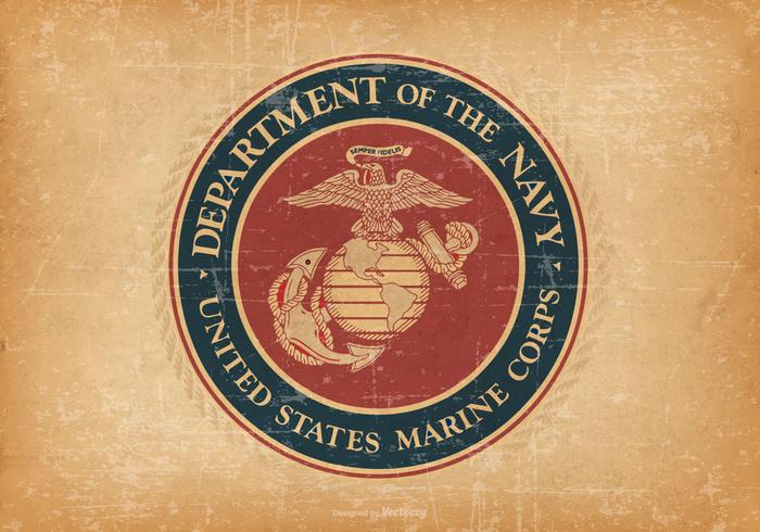 Grunge Style USMC Background Grunge Style USMC Background