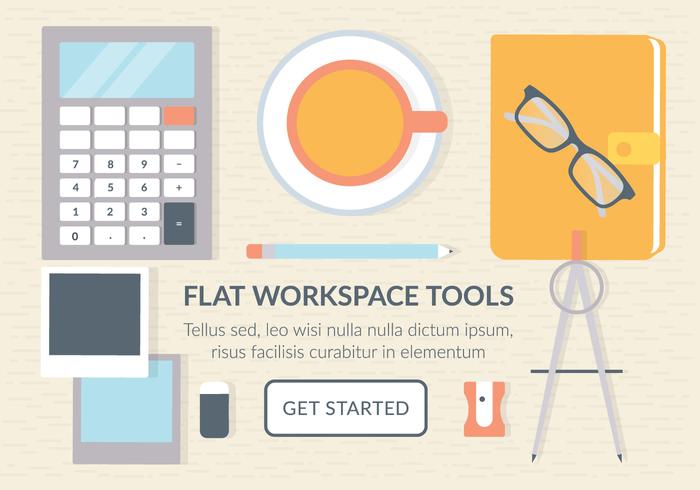Free Business Workspace Vector Elements Free Business Workspace Vector Elements