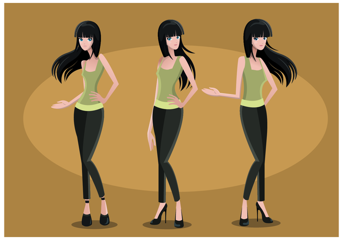 Free Woman Vector Free Woman Vector
