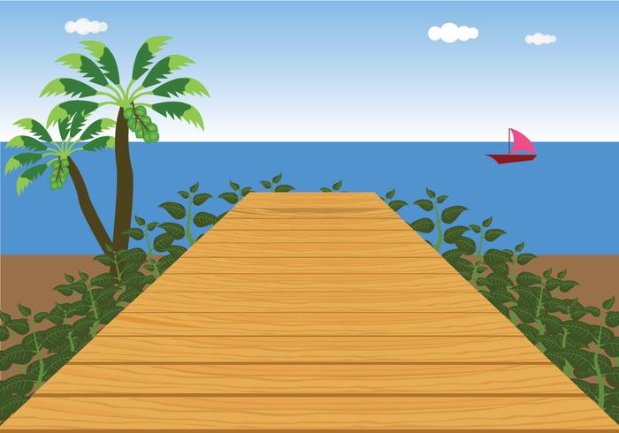 Boardwalk Vector