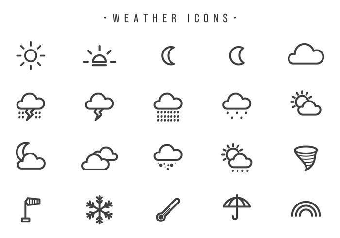 Weather Vectors