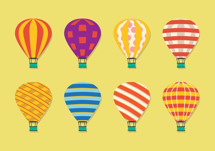 Air Balloon Pattern vector