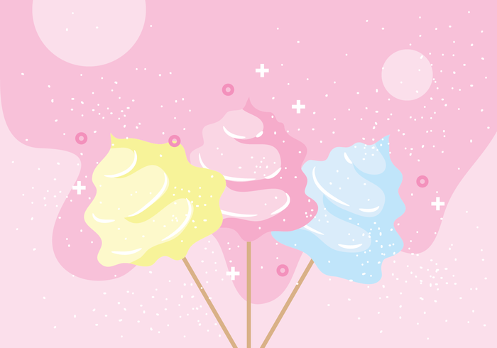 Candy Floss Ilustraciones Vectoriales vector