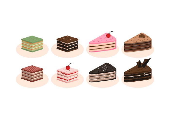 Free Tiramisu Vector Collection