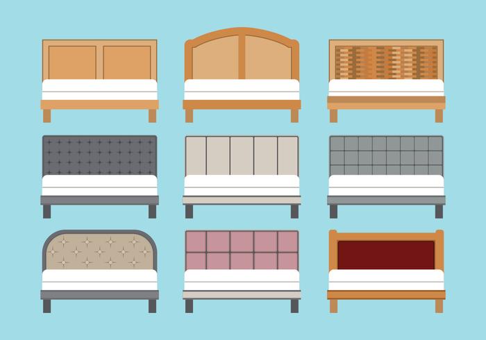 Headboard Vectors Set