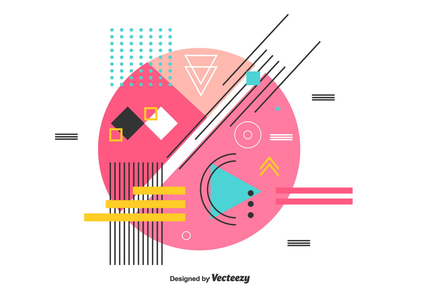 Geometric Vector Background 150102 Vector Art at Vecteezy