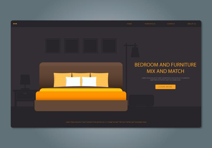 Gele Slaapkamer en Meubelen Web Interface - Download gratis ... Gele Slaapkamer en Meubelen Web Interface - Download gratis ...