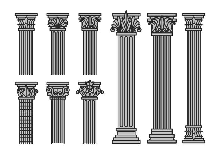 Corinthian vector set