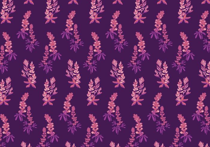 Bluebonnet Pattern Vector