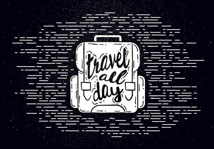 Free Hand Drawn Travel Background Free Hand Drawn Travel Background