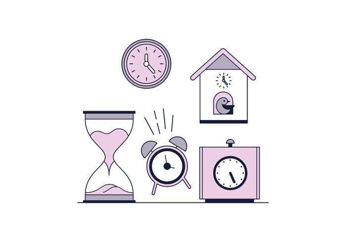 Free Clocks Vector