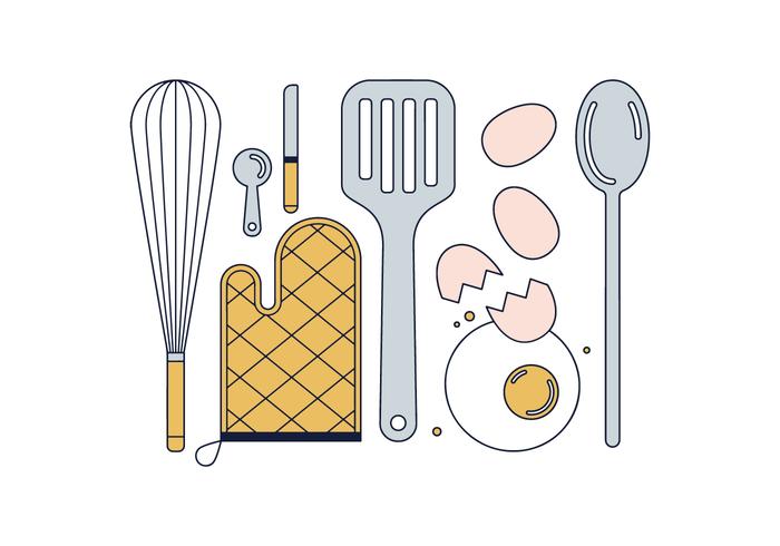 Herramientas libres Cook Tools vector