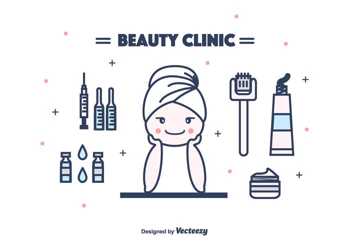 Cosmetology Equipment Vector Cosmetology Equipment Vector