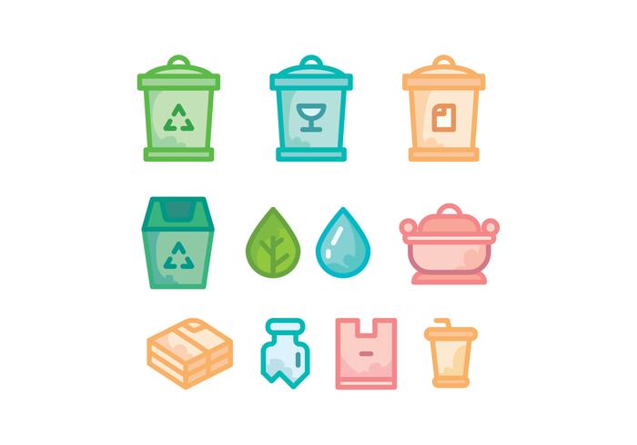 Biodegradable Color Vector Biodegradable Color Vector