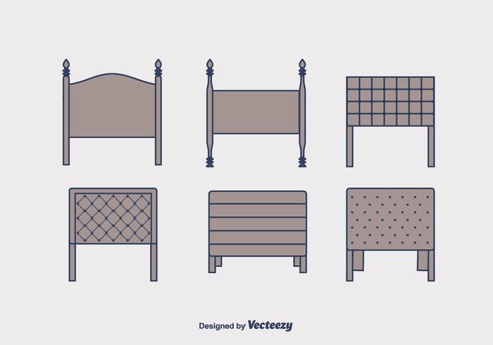 Headboard Vector Set