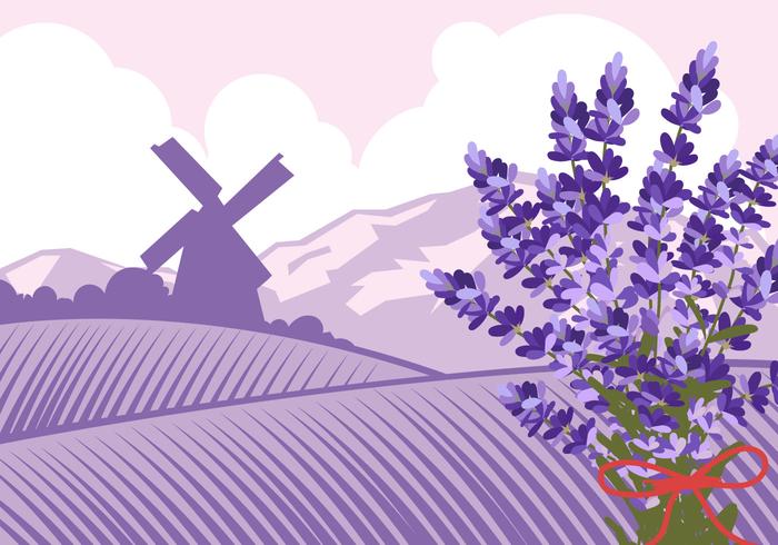 Bluebonnet Valley vector