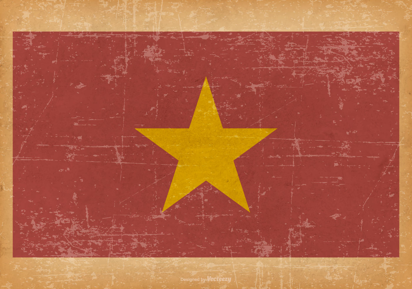 Download Grunge Flag of Vietnam - Download Free Vectors, Clipart ...