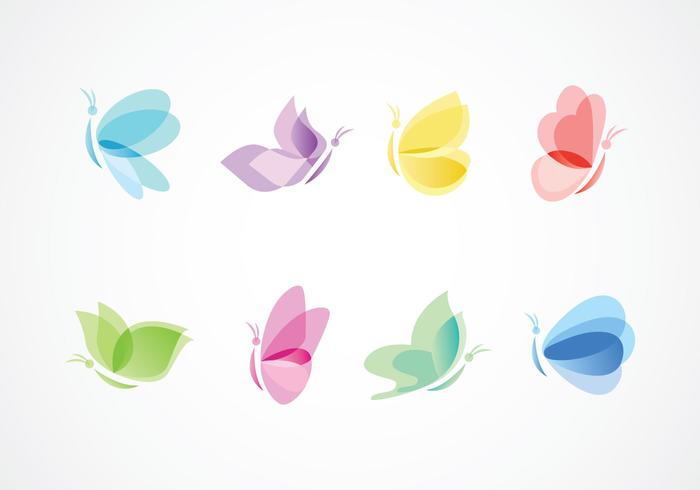 Mariposa Icons Logo Vector