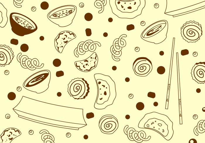 Dim Sum Pattern Free Vector