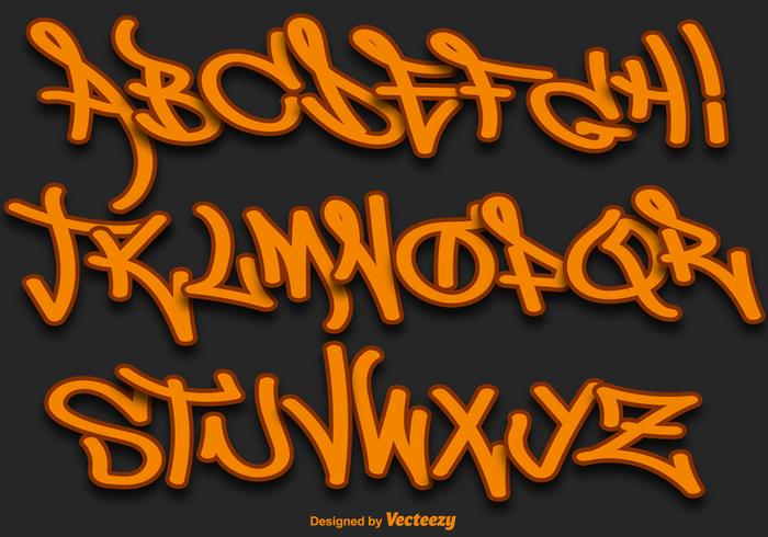 Graffiti Vector Font