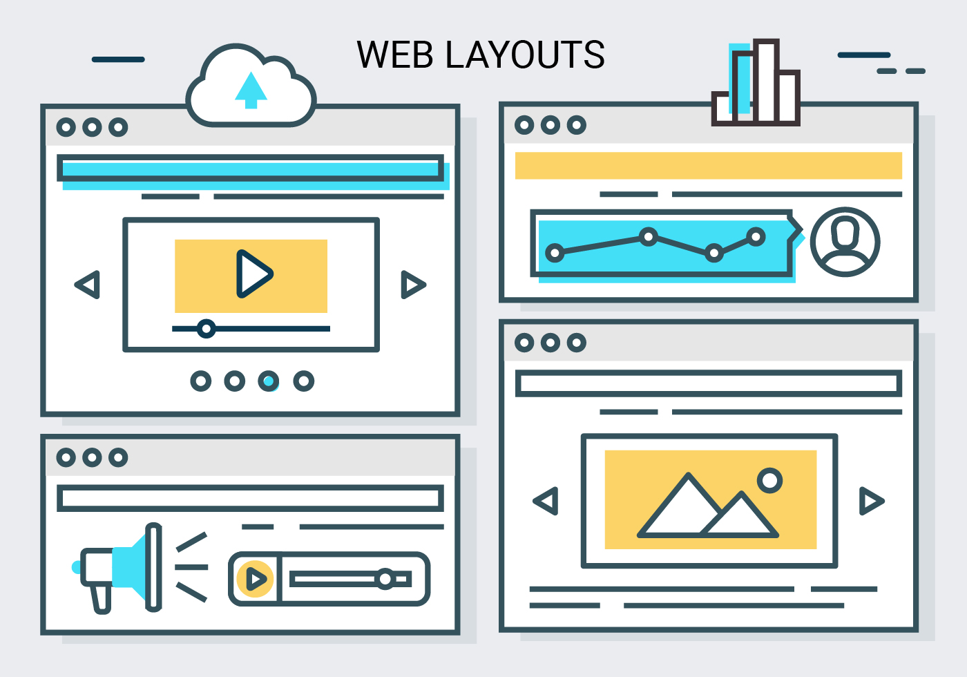 Free Linear  Layout Vector Background 151005 Vector Art at Vecteezy