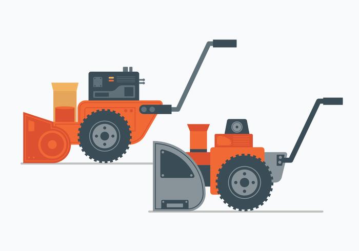 Snow Blower Illustration vector