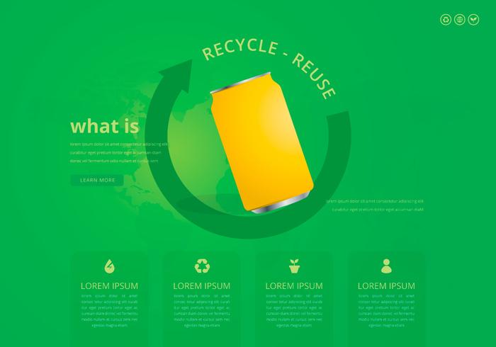 Recycle and Reuse Tin Box and Other Garbage Recycle and Reuse Tin Box and Other Garbage