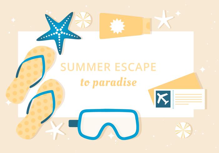 Free Summer Vacation Background Free Summer Vacation Background