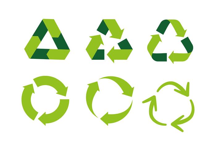 Biodegradable Symbol Free Vector