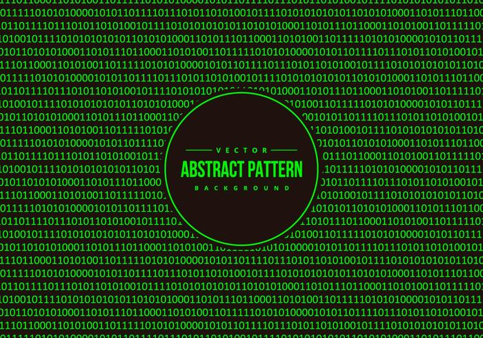 Matrix Style Background vector