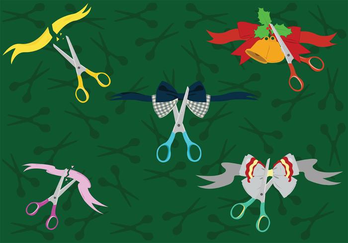 Ribbon Cutting Vector Pack Ribbon Cutting Vector Pack
