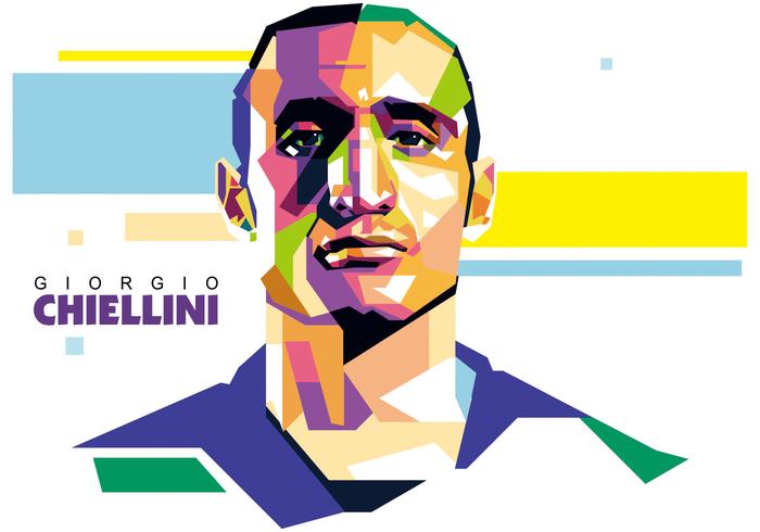 Giorgio Chiellini Vector WPAP