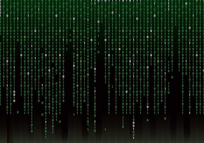 Matrix background vector