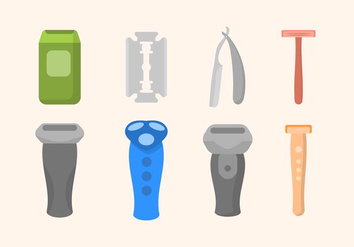 Flat Shaver Vectors