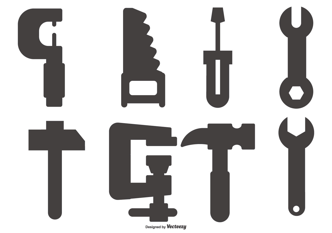 Tools Shapes Collection 151193 Vector Art at Vecteezy