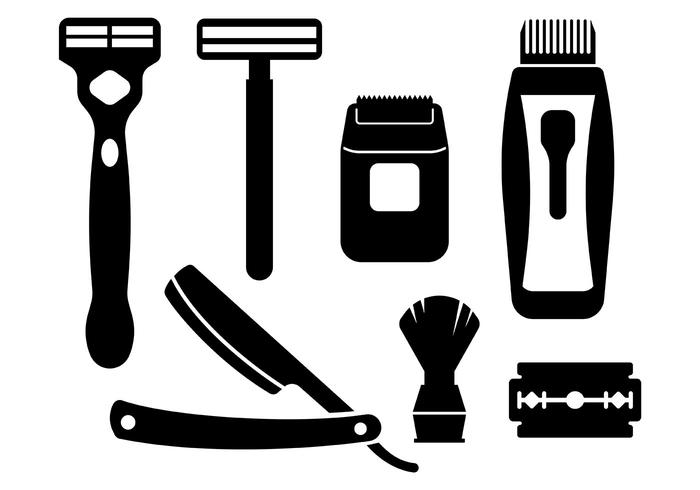 Shaver Vector Icons