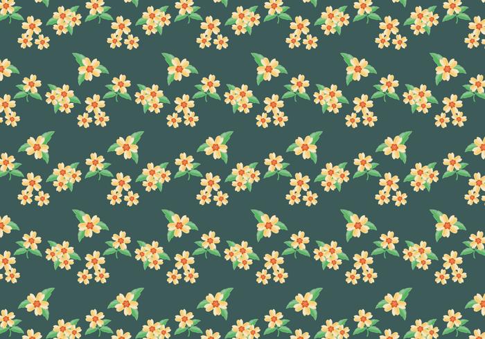 Ditsy patrón floral vector