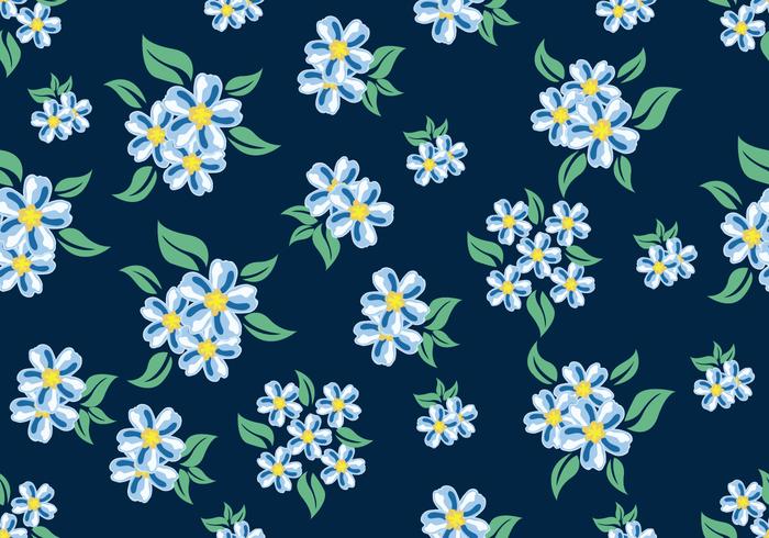 Download Ditsy Floral Pattern Seamless - Download Free Vectors, Clipart Graphics & Vector Art