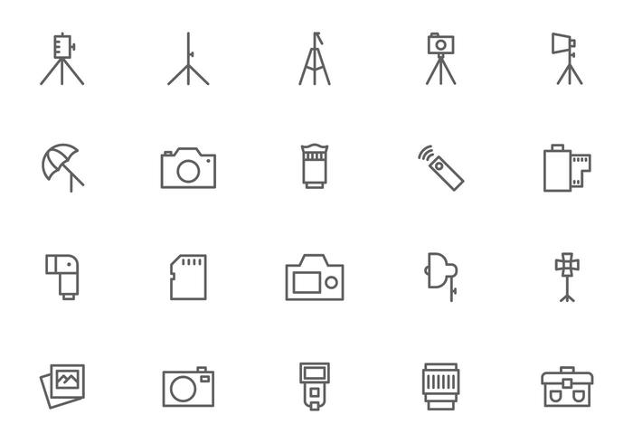 Camera and Photography Equipment Vectors