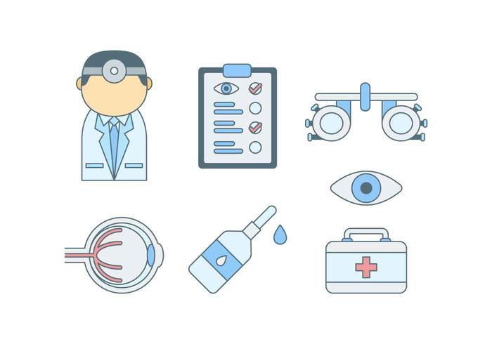 Vectores libres de la prueba del ojo