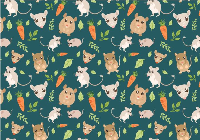 Free Small Pets Pattern Vectors