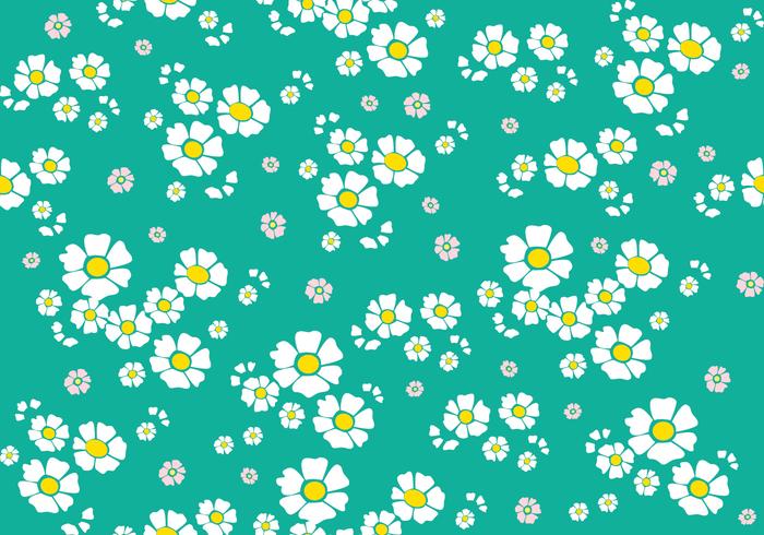 Patrón floral sin costuras vector