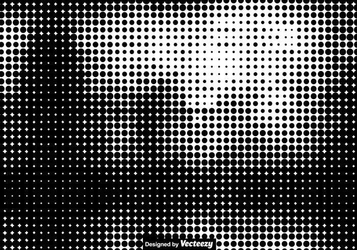 Vector Halftone Template