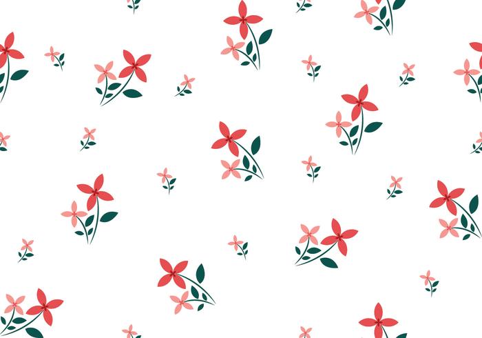 Patrón floral sin costuras vector