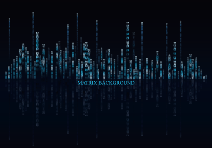 Vector de fondo de matriz oscura