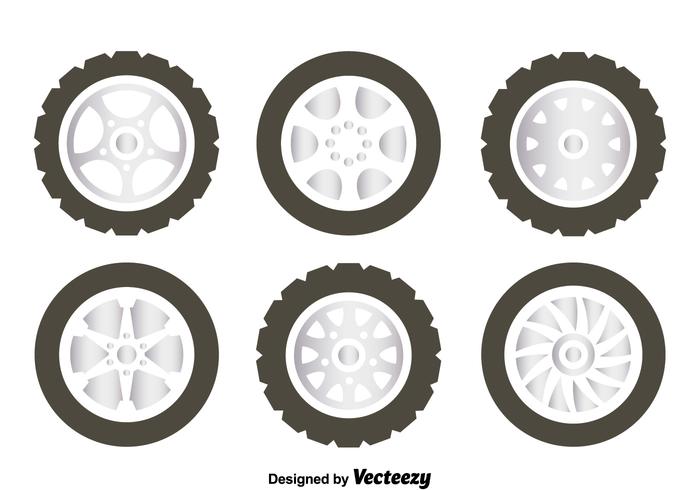 Alloy Wheels Collection Vector