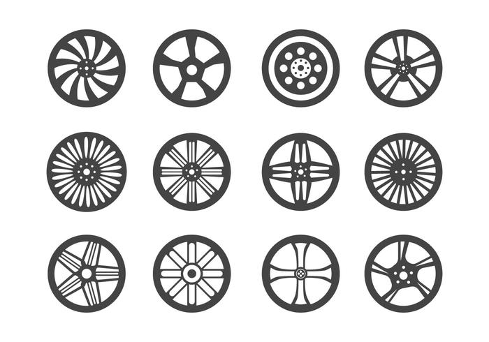 Aleación de ruedas vectoriales vector