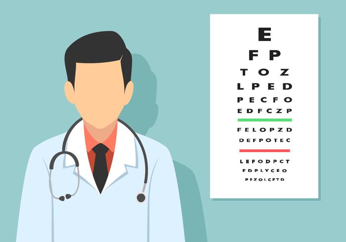 Alphabet Eye Test Vector